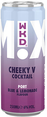 WKD Cheeky V Cocktail, Can 250 ml x 12