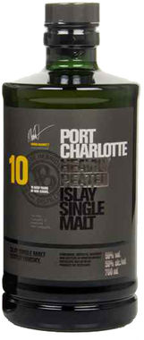 Port Charlotte 10 Year Old Heavily Peated Islay Single Malt Scotch Whisky 70cl