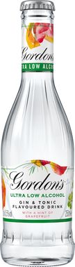 Gordons Ultra Low Alcohol with a hint of grapefruit 250 ml x 12