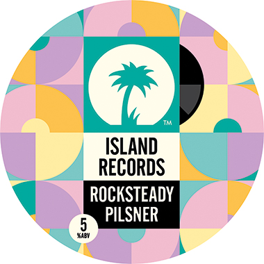 Island Records Rocksteady Pilsner, Keg 30 lt x 1