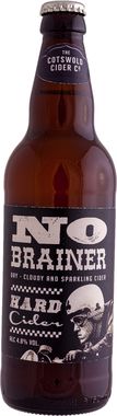 The Cotswold Cider Co. NoBrainer Dry, Cloudy Sparkling Cider 330 ml x 24