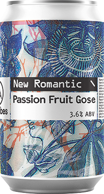Two Tribes New Romantic Passion Fruit Gose, Can 330 ml x 24