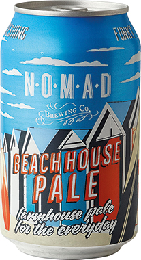 NOMAD Beach House Pale- Sour Pale Ale, Can 330 ml x 24