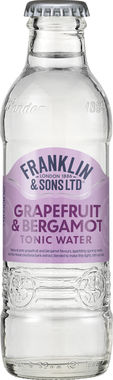 Franklin & Sons Pink Grapefruit Tonic Water with Bergamot 200 ml x 24