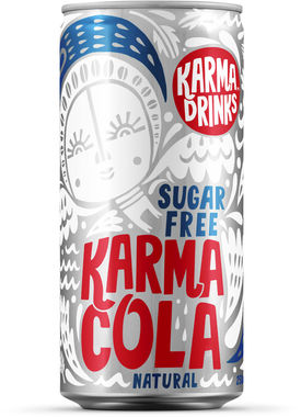 KARMA COLA S/FREE CAN 250X24