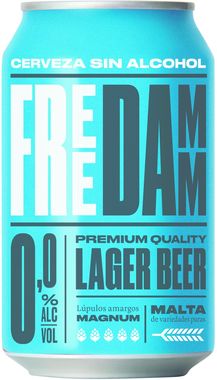 Free Damm, Can 330 ml x 24