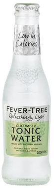 Fever Tree Refreshingly Light Cucumber Tonic Water, NRB 200 ml x 24
