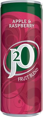 J2O Apple & Raspberry, Can 250 ml x 12