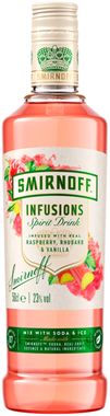 Smirnoff Infusions Spirit Drink - Raspberry, Rhubarb & Vanilla 50cl