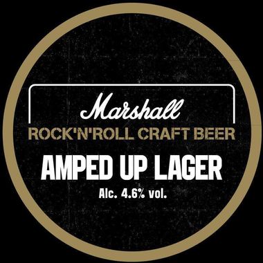 Marshall Amped Up Lager, Keg 50 lt x 1