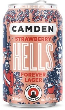 Camden Strawberry Hells, Can 330 ml x 24