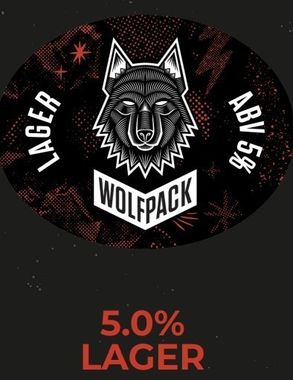 Wolfpack Lager, Keg 50 lt x 1