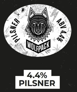 Wolfpack Pilsner, Keg 50 lt x 1