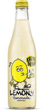 Karma Drinks Lemony Organic Lemonade, NRB 300 ml x 24