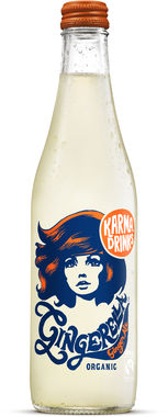 Karma Drinks Gingerella Organic Ginger Ale, NRB 300 ml x 24