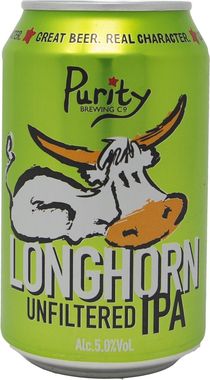 Purity Brewing Longhorn IPA, Can 330 ml x 24