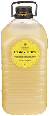Natural Lemon Juice (Riviera Drinks) 5 lt x 2