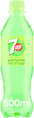 7 Up Free, PET 500 ml x 24