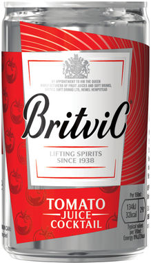 Britvic Tomato Juice, Can 150 ml x 24