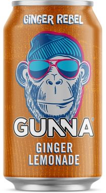 Gunna Ginger Rebel Ginger Lemonade, Can 330 ml x 24