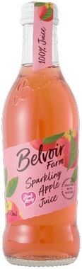 Belvoir Pink Lady Sparkling Apple Juice, NRB 250 ml x 12