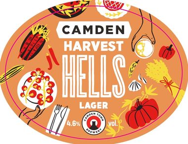 Camden Harvest Hells, Keg 30 lt x 1