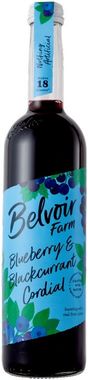 Belvoir Blueberry and Blackcurrant Cordial, NRB 50 cl x 6