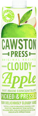 Cawston Press Cloudy Apple Juice 1 lt x 6