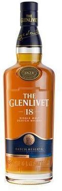 The Glenlivet 18YO Single Malt Scotch 40% 70cl