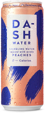 Dash Sparkling Peach, Can 330 ml x 12