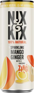 Nix & Kix Mango & Ginger, Can 250 ml x 24