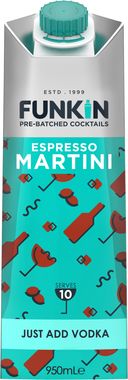 Funkin Espresso Martini Cocktail Mixer 95cl