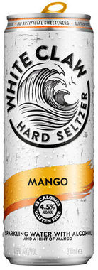 White Claw Hard Seltzer Mango, Can 330 ml x 12