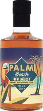 Palm Beach Banana & Butterscotch Rum 50cl