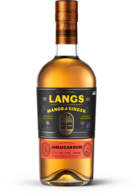 Langs Mango and Ginger Rum 70cl