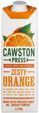 Cawston Press Zesty Orange 1 lt x 8