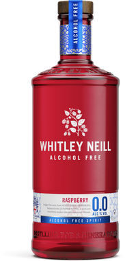 Whitley Neill Raspberry Non-Alcoholic Gin 70cl