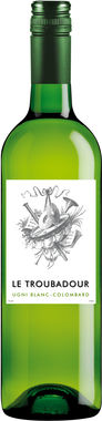 Le Troubadour Ugni Blanc Colombard Vin de France