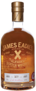 James Eadie's Trade Mark X Blended Scotch whisky.