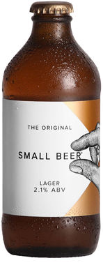 Small Beer Lager 2.1% ABV 35 cl x 24