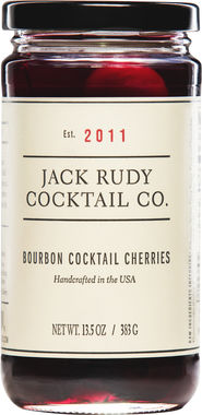 Jack Rudy Cocktail Co. Bourbon Cocktail Cherries 13.5oz x12