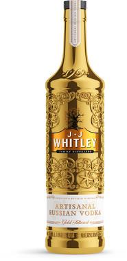 JJ Whitley Artisanal Vodka Gold 38% 70cl