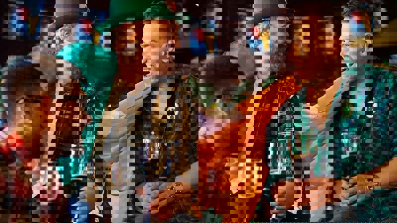 Celebrating St Patricks Day.JPG