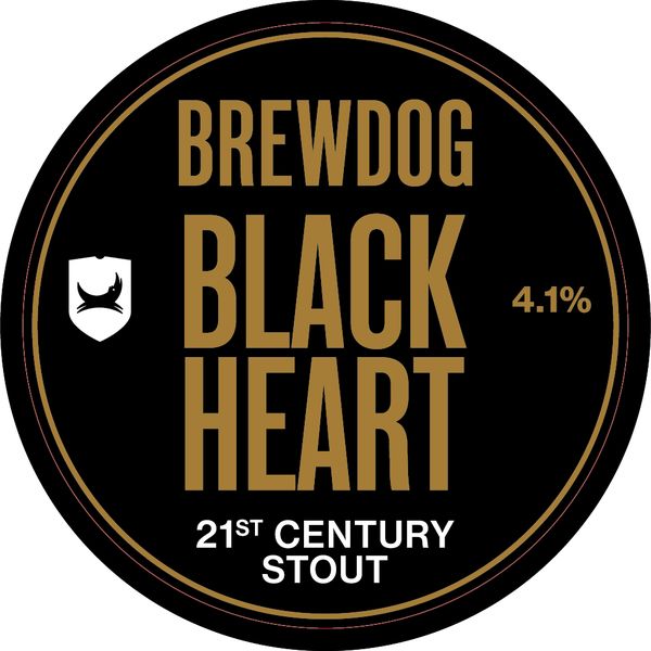 BrewDog Black Heart Keg, 50 lt