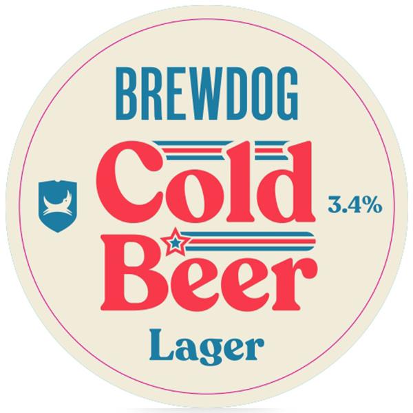 Brewdog Cold Beer Lager, 50 lt