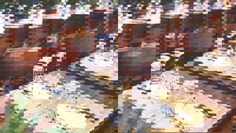 Wine Glasses Set out table.JPG